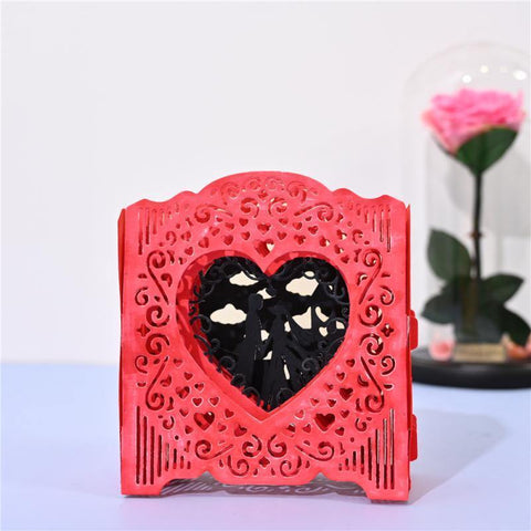 Romantic Wedding Album Frame Dies - Inlovearts