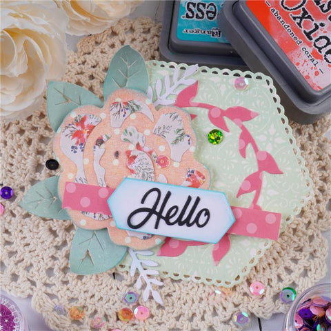 Inloveartshop Beautiful Flower Nature Decor Cutting Dies
