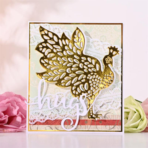 Inloveartshop Hollow Beautiful Peacock Cutting Dies