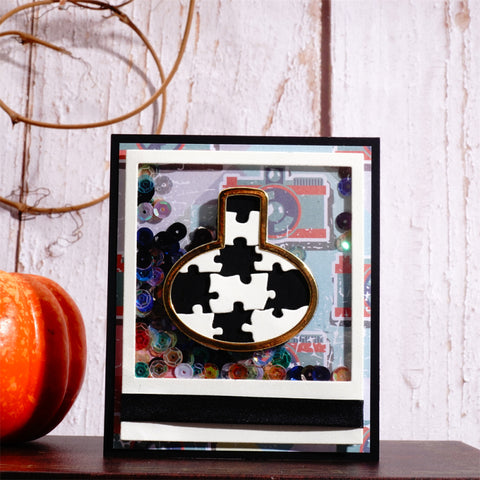Inlovearts Chemical Experiment Bottle Puzzle Cutting Dies