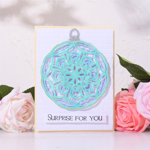 Inlovearts Round Background Cutting Dies