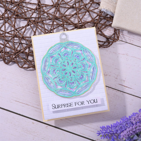 Inlovearts Round Background Cutting Dies