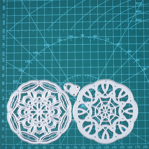 Inlovearts Round Background Cutting Dies