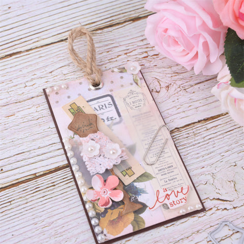 Inlovearts Ladies Model Shelf Cutting Dies