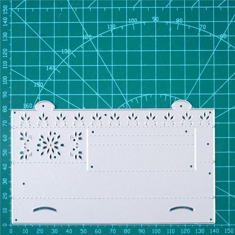 3D Foldable Card Inserting Frame Dies - Inlovearts