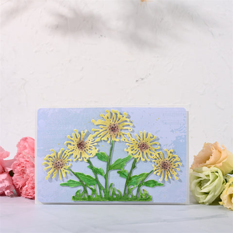 Inlovearts Dandelion Metal Cutting Dies