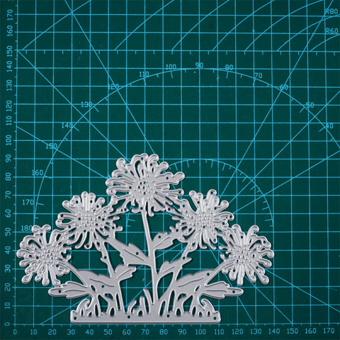 Inlovearts Dandelion Metal Cutting Dies