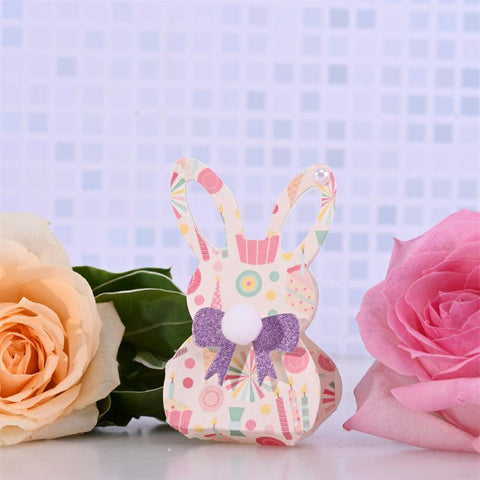 Inloveartshop Lovely Bunny Decor Box Cutting Dies