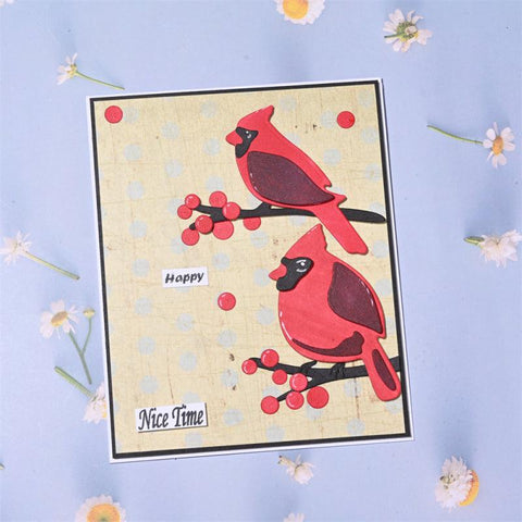 Inlovearts Cardinals Theme Cutting Dies