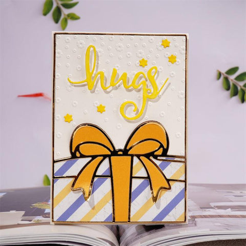 Inloveartshop Creative Birthday Gift Background Cutting Dies