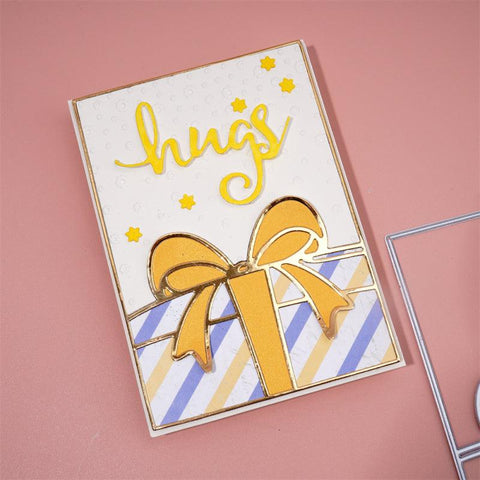 Inloveartshop Creative Birthday Gift Background Cutting Dies