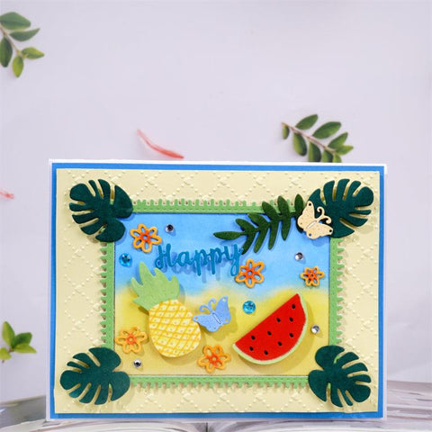 A Variety Of Fruit Background Summer Cutting Dies