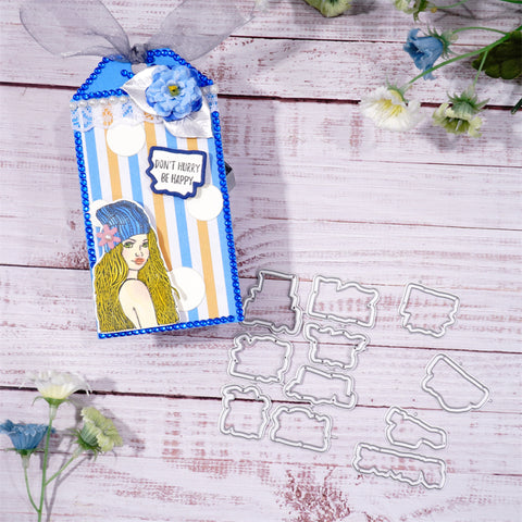Inlovearts 11Pcs Multipurpose Coordinating Dies