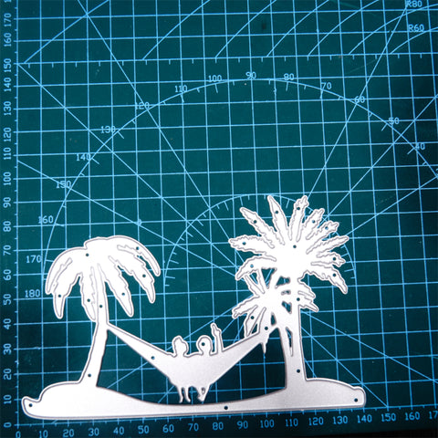 Couple Beach Holiday Cutting Dies