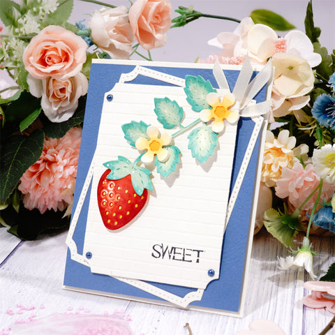 Inlovearts Strawberry Combined Cutting Dies
