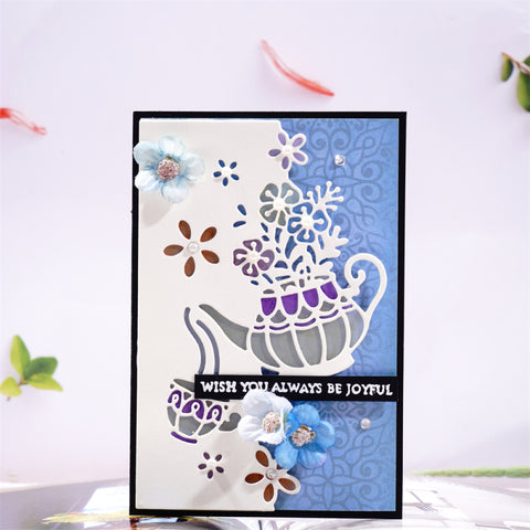 Inlovearts Afternoon Tea Border Cutting Dies
