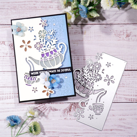 Inlovearts Afternoon Tea Border Cutting Dies