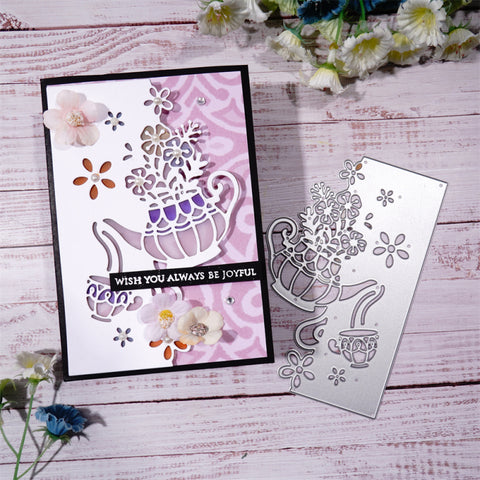 Inlovearts Afternoon Tea Border Cutting Dies