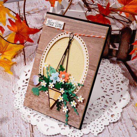 Inlovearts Hanging Potted Plants Cutting Dies