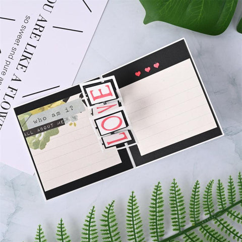Inloveartshop "Love" Word Foldable Frame Metal Cutting Dies