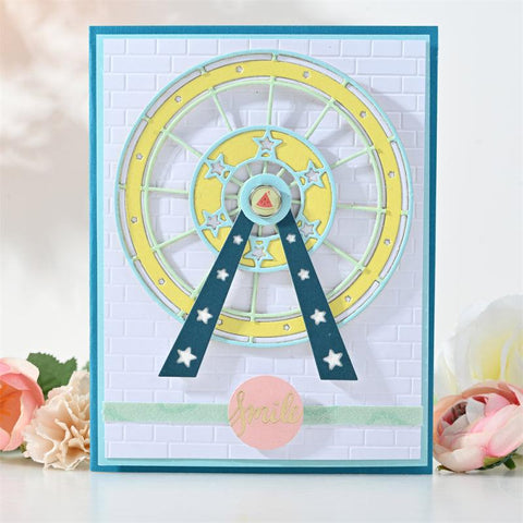 Inloveart Elegant Ferris Wheel Metal Cutting Dies