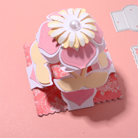 Valentine Swan 3D Heart Pop up Cutting Dies