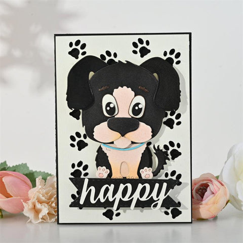 Inloveart Puppy Dog Metal Cutting Dies