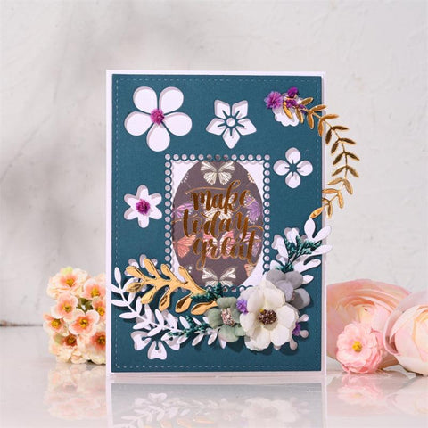 Inloveartshop Beautiful Flower Nature Background Board Cutting Dies