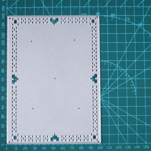 Inloveartshop Classic Rectangular Background Board Cutting Dies