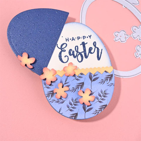 Inloveartshop 3D Easter Egg Frame Cutting Dies