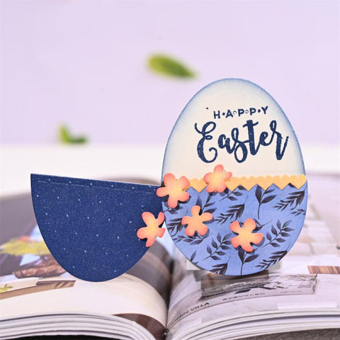 Inloveartshop 3D Easter Egg Frame Cutting Dies