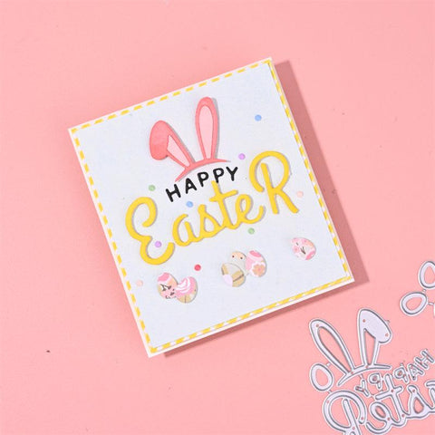 Inloveartshop "Happy Easter" Metal Cutting Dies