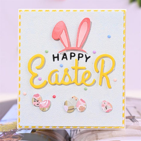 Inloveartshop "Happy Easter" Metal Cutting Dies