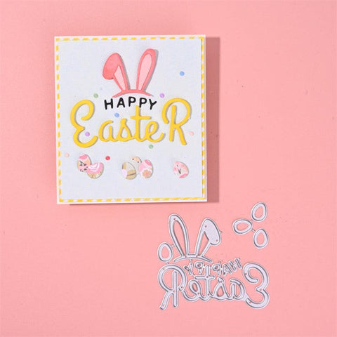 Inloveartshop "Happy Easter" Metal Cutting Dies