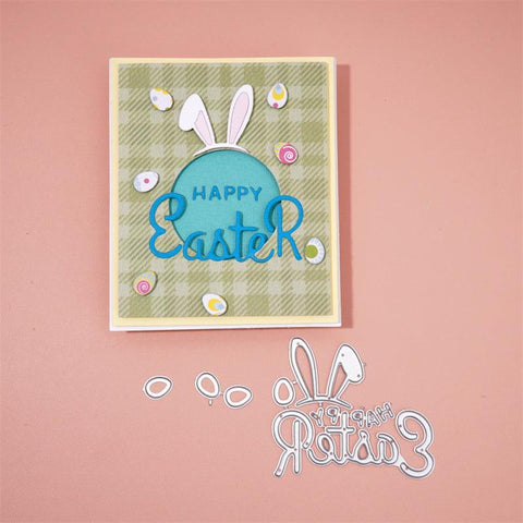 Inloveartshop "Happy Easter" Metal Cutting Dies