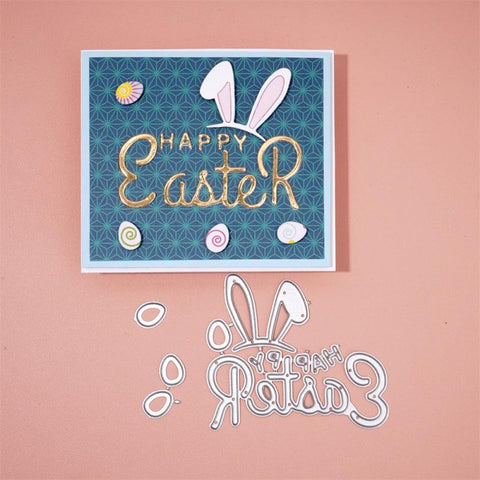Inloveartshop "Happy Easter" Metal Cutting Dies