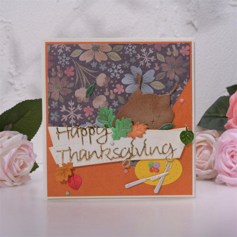 Inloveartshop Delicious Turkey Thanksgiving Day Cutting Dies