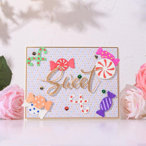 Inloveartshop Multiple Sweet Candies Tag and Decoration Cutting Dies