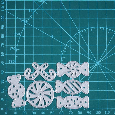 Inloveartshop Multiple Sweet Candies Tag and Decoration Cutting Dies