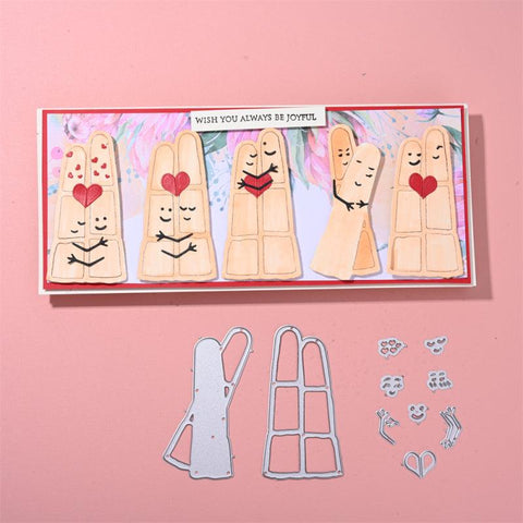 Inloveartshop Lovely Fingers Decoration Cutting Dies