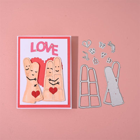 Inloveartshop Lovely Fingers Decoration Cutting Dies
