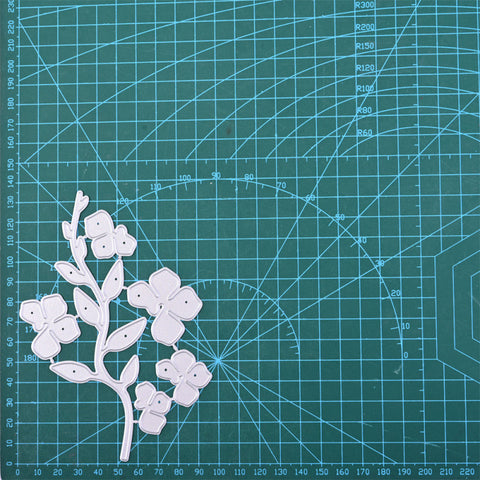 Inloveartshop Vine Flowers Nature Decor Metal Cutting Dies