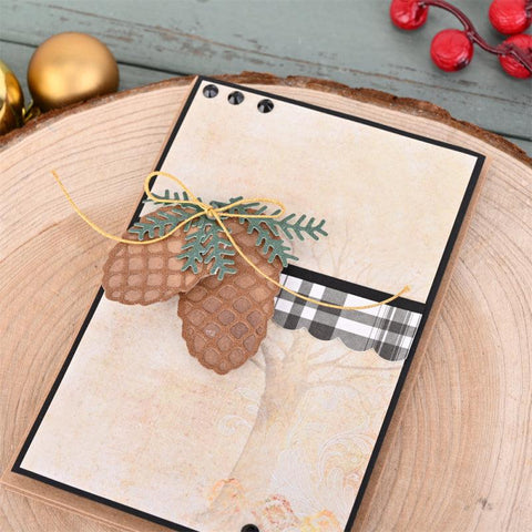 Inloveart Pine Cones Metal Cutting Dies