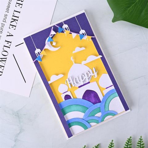 Inloveartshop Castle 3D Cutting Dies