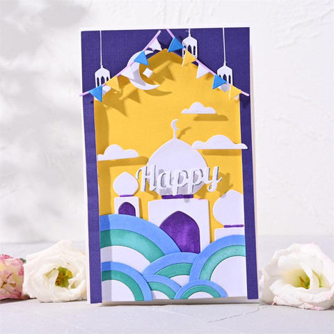 Inloveartshop Castle 3D Cutting Dies