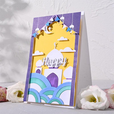 Inloveartshop Castle 3D Cutting Dies