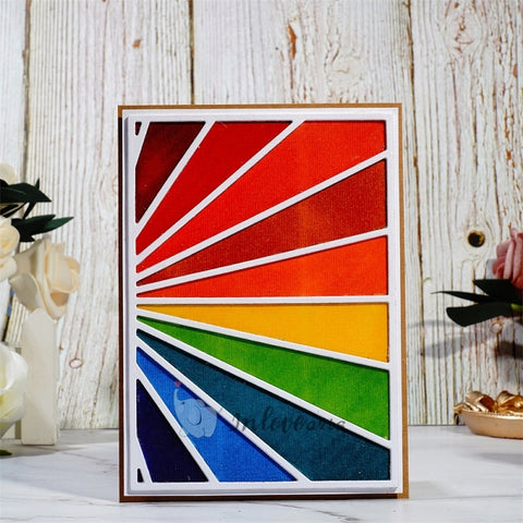 Inlovearts Laser Line Background Board Cutting Dies