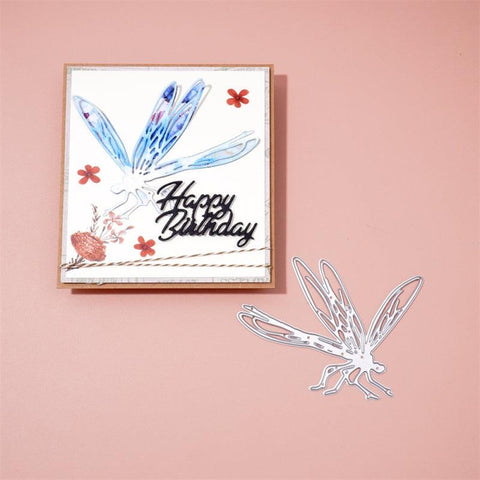 Inlovearts Dragonfly Metal Cutting Dies
