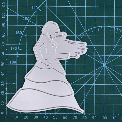 Woman In Dress Metal Cutting Dies