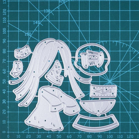 Ancient Zombie Halloween Theme Cutting Dies